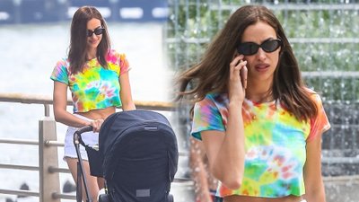 Tylko Irina Shayk opiekuje się córeczką? Odebrała telefon, przez który bardzo POSMUTNIAŁA (ZDJĘCIA)