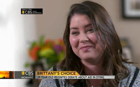 Śmiertelnie chora Brittany Maynard odebrała sobie życie