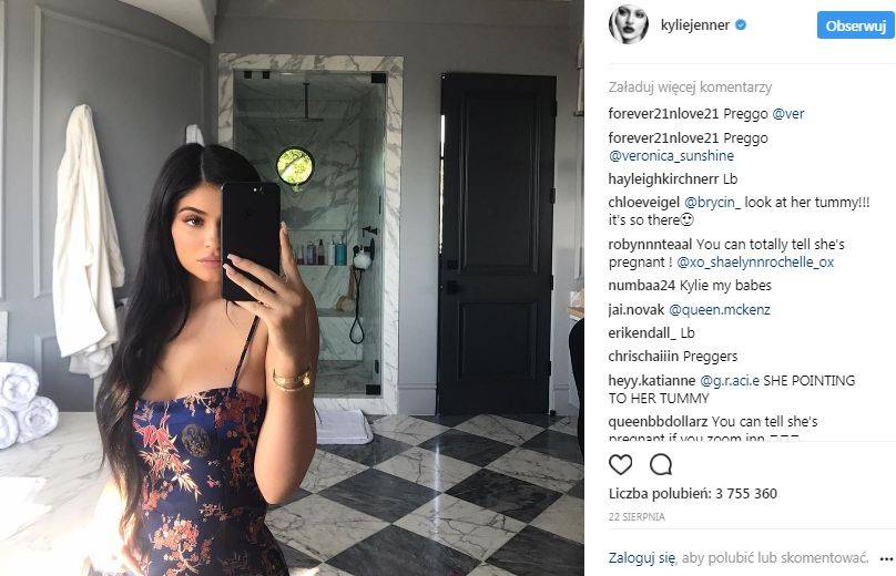 Kylie Jenner JEST W CIĄŻY!