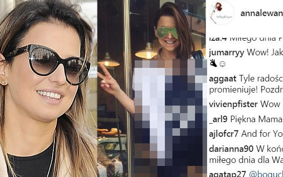 WOW! Anna Lewandowska PIERWSZY RAZ po urodzeniu dziecka pokazała figurę! (ZDJĘCIE)