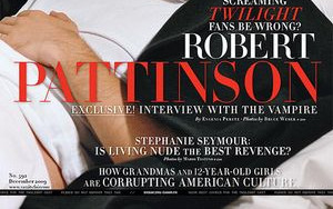 Robert Pattinson w grudniowym Vanity Fair (FOTO)