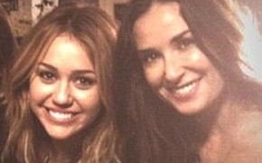 Demi Moore i Miley Cyrus jak dobre przyjaciółki (FOTO)