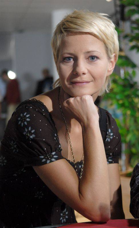 Małgorzata Kożuchowska 20 lat temu w krótkich włosach, fot. KAPiF