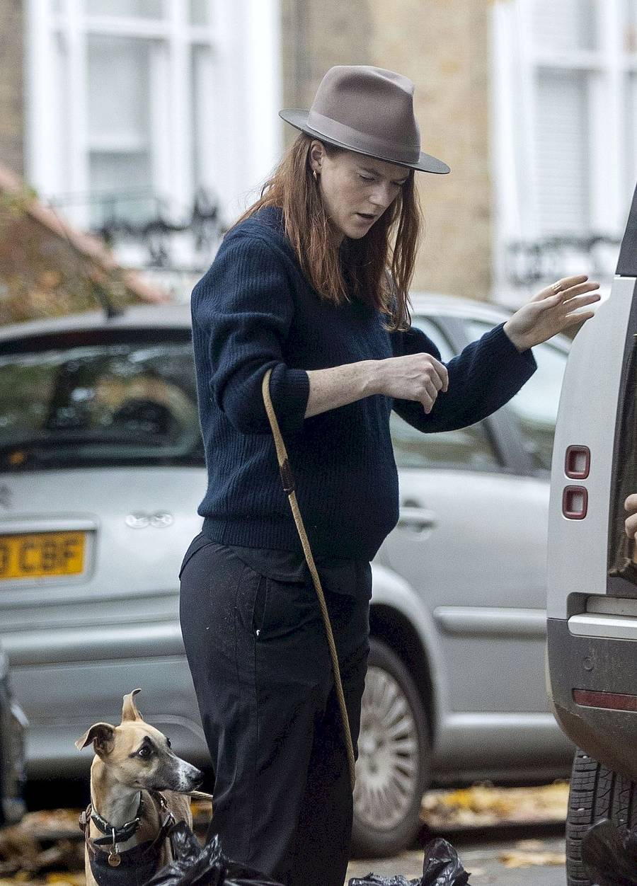 Rose Leslie w ciąży