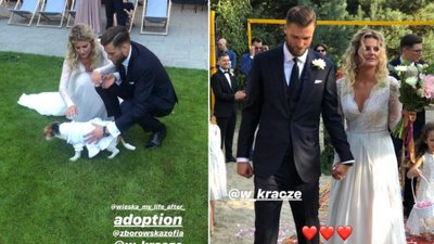 Ślub Zofii Zborowskiej i Andrzeja Wrony – Łukasz Jemioł pokazał mnóstwo zdjęć: ostatnia przymiarka sukni, pierwszy taniec młodej pary