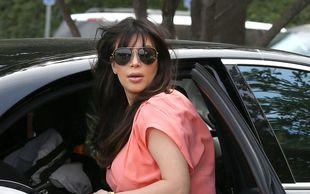 Kim Kardashian w kościele z rodziną (FOTO)