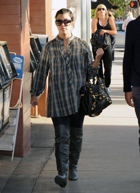 Kourtney Kardashian na starych zdjęciach