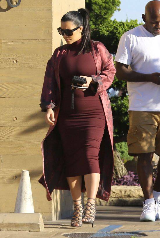 Kim Kardashian na początku drugiej ciąży