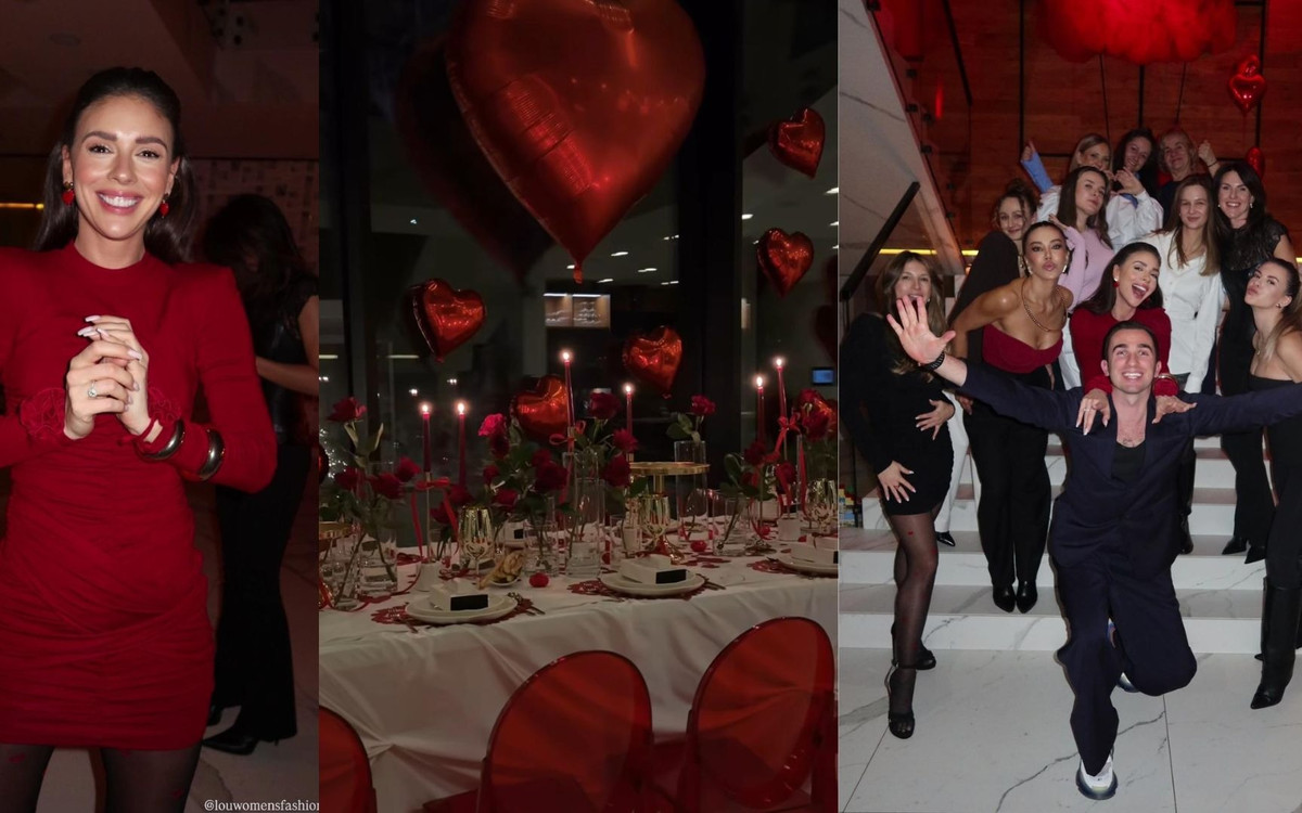 Impreza walentynkowa w willi Klaudii Halejcio. 14 lutego świętuje w luksusach