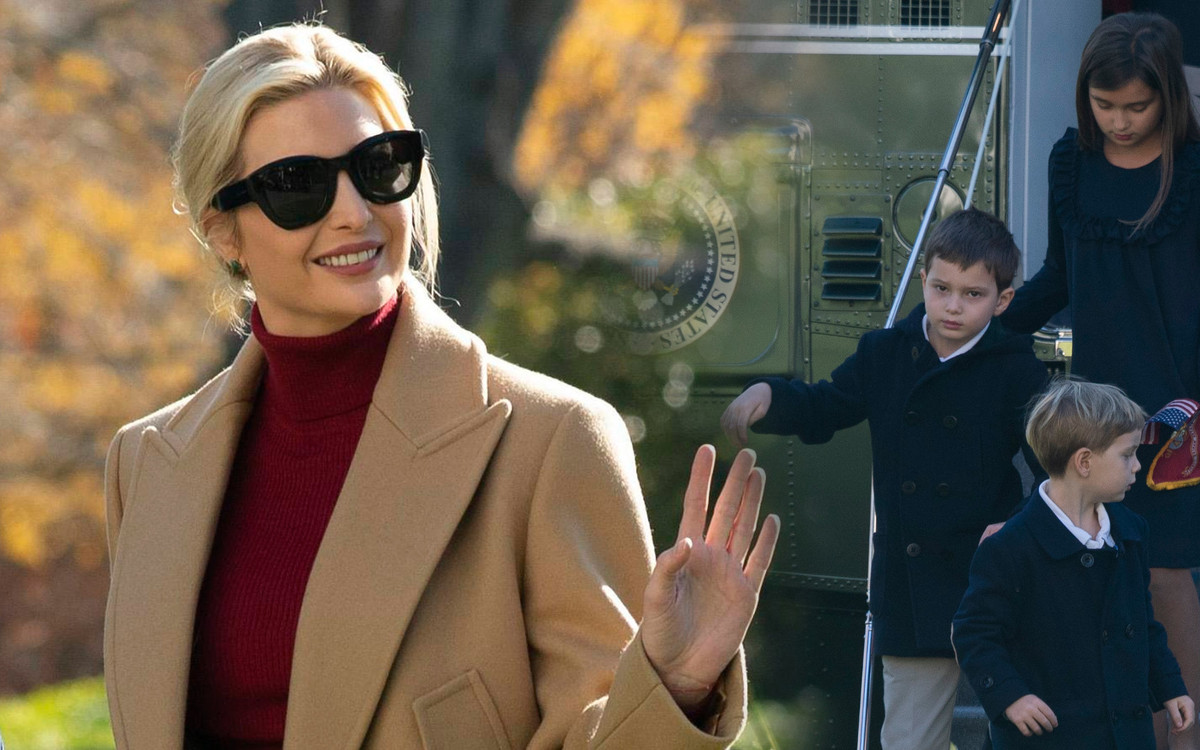 Donald Trump zaprosił wnuki do Białego Domu. Córka Ivanki Trump jest prześliczna (ZDJĘCIA)