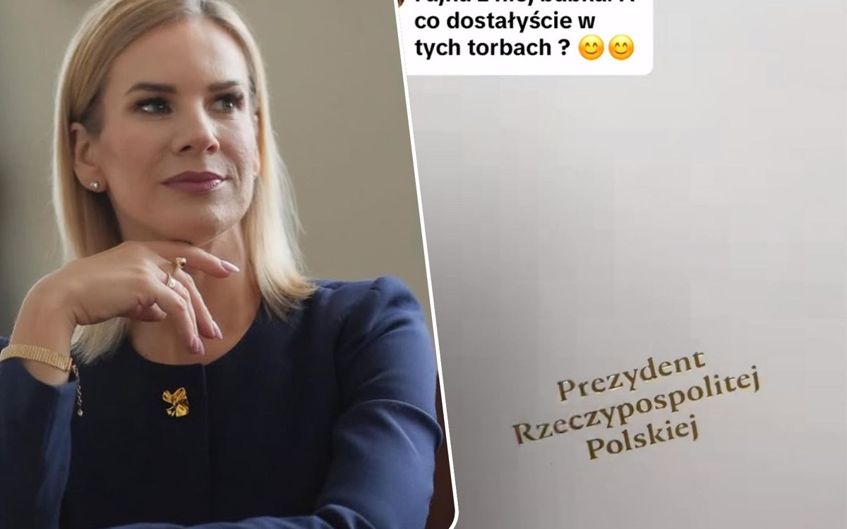 Marta Nawrocka rozdawała prezenty Polkom w USA. Zdradzono, co kryło się w eleganckich torbach