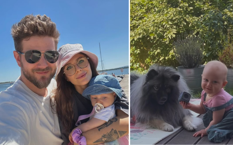 Antek Królikowski publikuje prywatne kadry z ukochaną i córeczką. Internauci: “Geny Królikowskich rządzą” (FOTO)