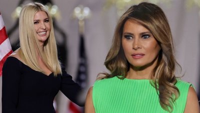 Bezcenna twarz Melanii Trump po przywitaniu się z Ivanką Trump (WIDEO)