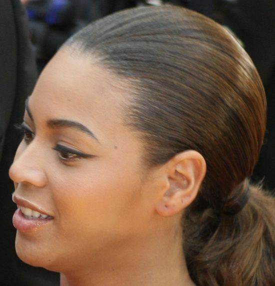 Zoom na twarz Beyonce