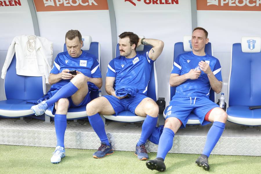 Mecz TVP kontra Artyści dla Fundacji TVP, fot. AKPA