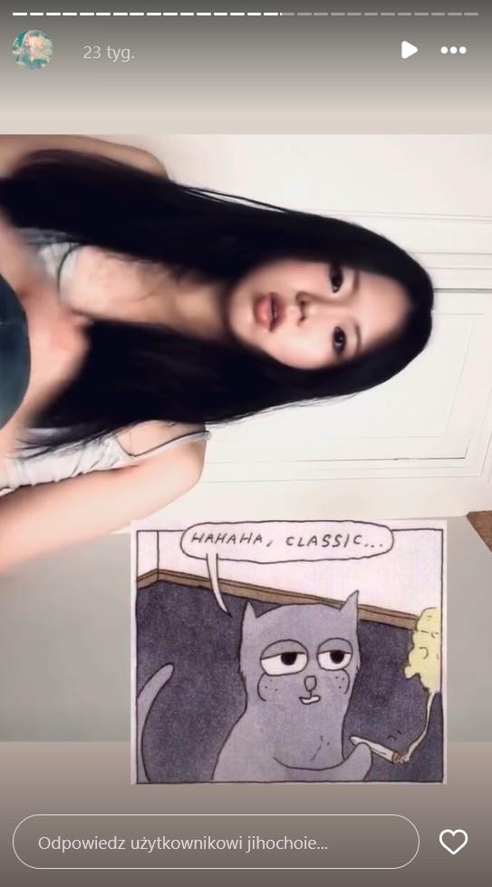 Dziewczyna Stanisława Rozenka, fot. Instagram