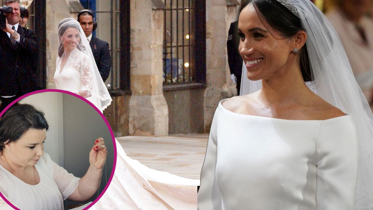 Projektantka sukni Kate i Meghan nie ma za co żyć