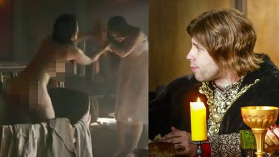 Naga pupa i piersi Lasoty w Koronie Królów!