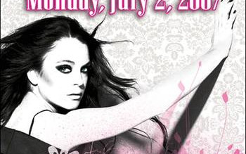 Plakat urodzinowy Lindsay Lohan