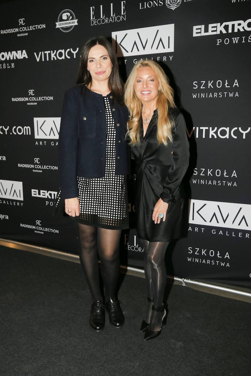 Wernisaż Karoliny Woźniak. Maria Niklińska, Agata Załęcka, Tomasz Iwan, Anna Głogowska…