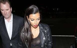 Ciemna noc, a Kim Kardashian z Nori lecą na imprezę (FOTO)