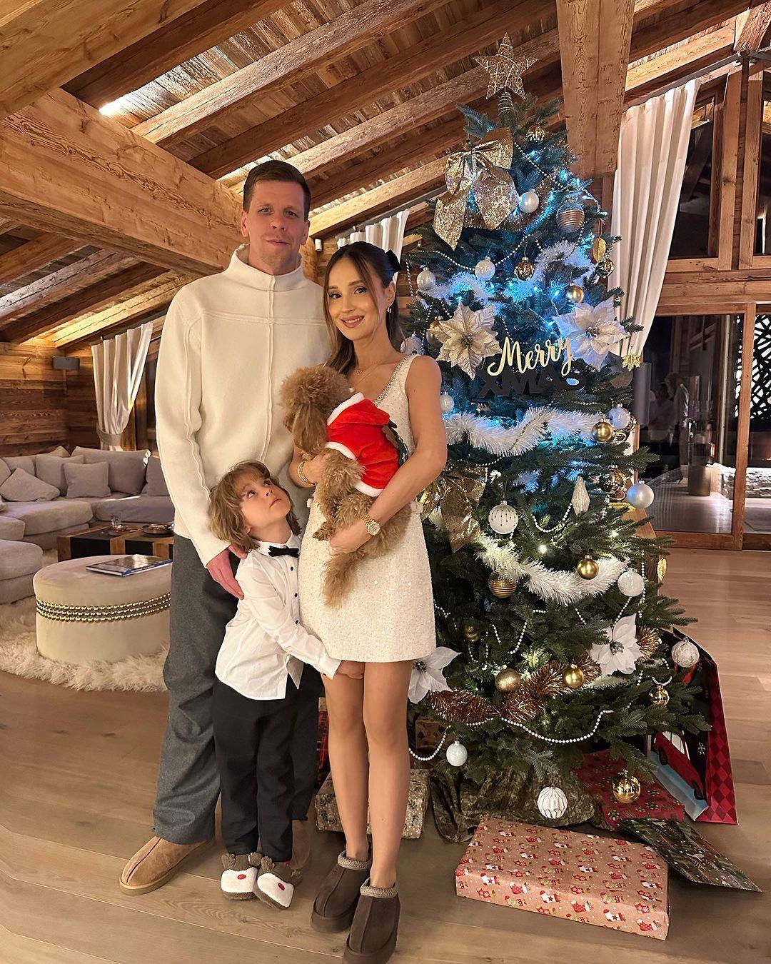 Marina Łuczenko-Szczęsna, Wojciech Szczęsny, fot. Instagram.