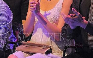 Ciężarna Tamara Arciuch w pierwszym rzędzie, ale… (FOTO)