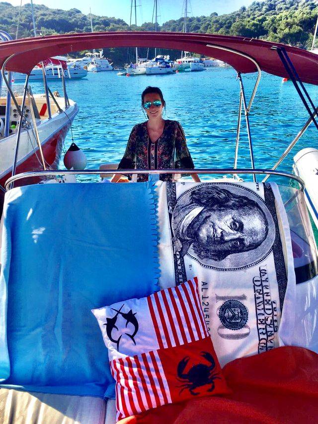 Anna Lucińska w bikini na wakacjach