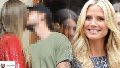 Gorące pocałunki Heidi Klum ze znanym muzykiem. Młodszym tylko o 16 lat…