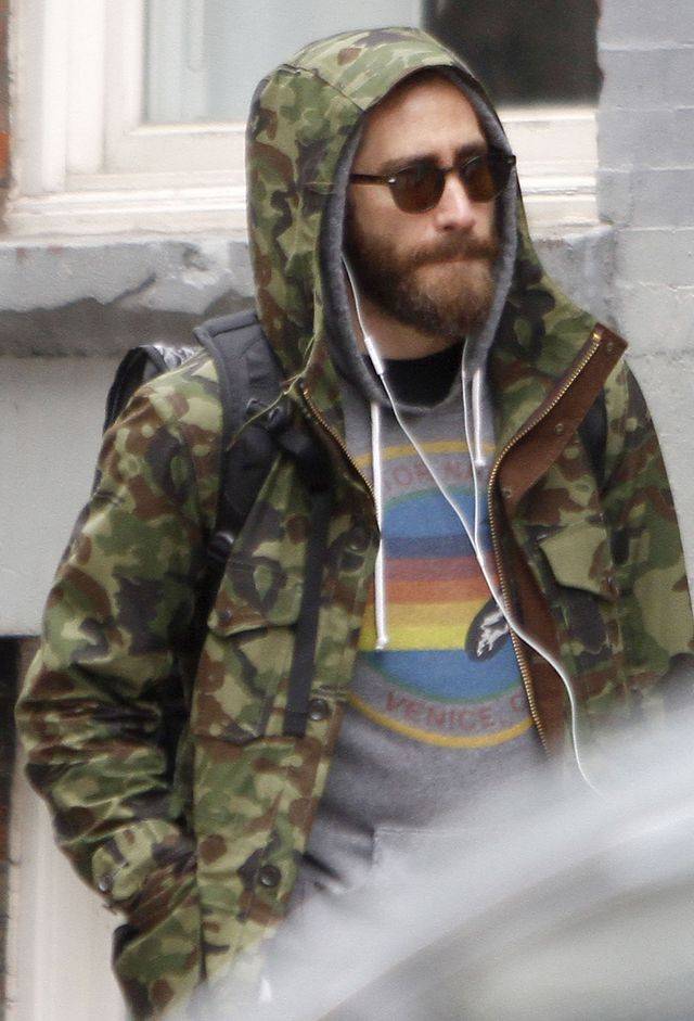 Jake Gyllenhaal na planie filmu “Nightclawler”