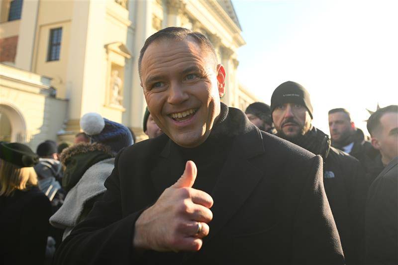 Para prezydencka na orszaku Trzech Króli, fot. Forum