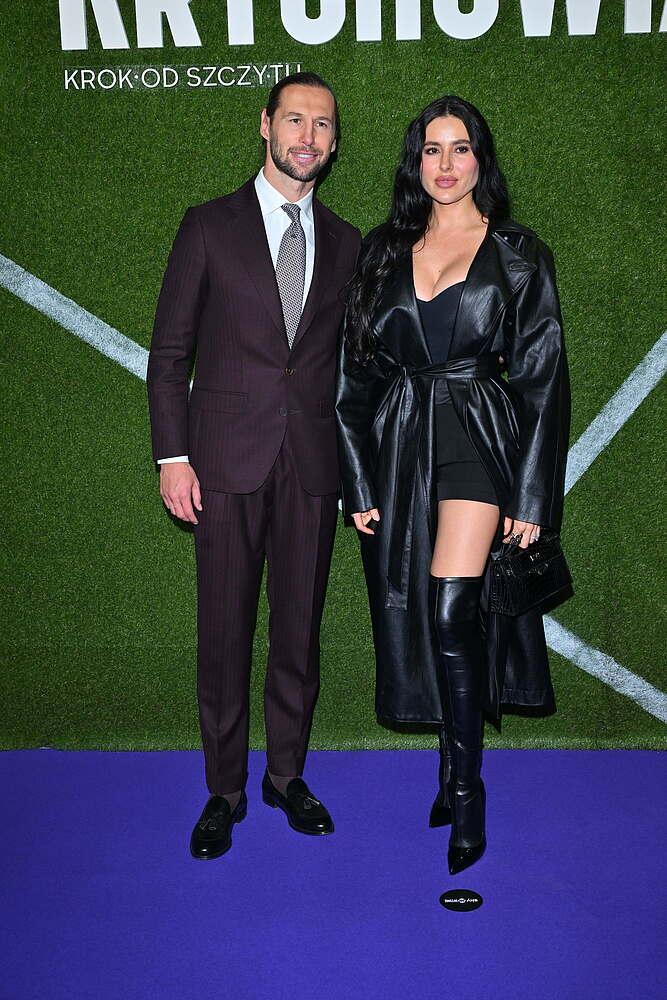 Celia Jaunat i Grzegorz Krychowiak, fot. KAPiF