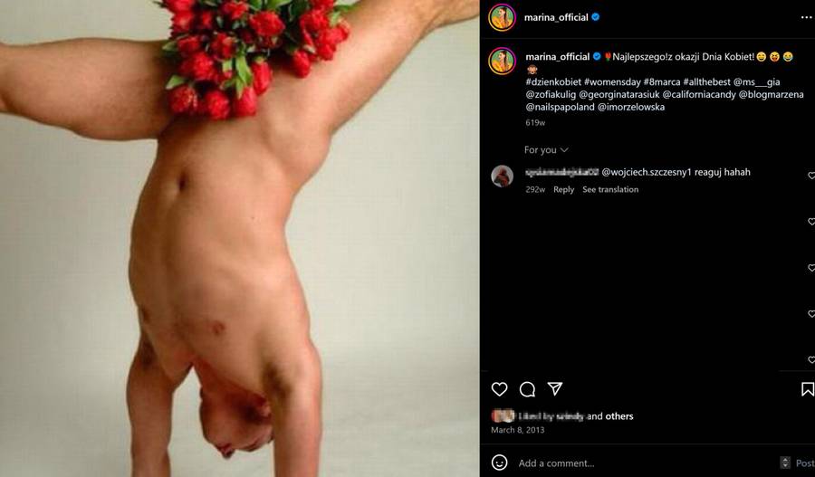Stare zdjęcia Mariny na Instagramie ZSZOKOWAŁY fanów! Nie brakuje zdjęć z byłymi (FOTO)