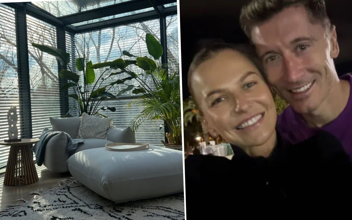 Apartament Lewandowskich w Warszawie. Luksus na każdym kroku