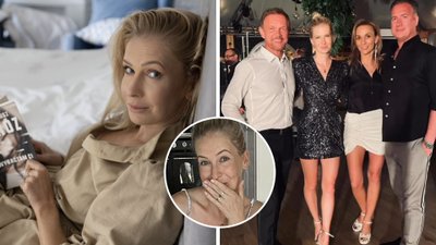 Edyta Pazura opala się nad basenem z nogą w GIPSIE. Dobry sposób!