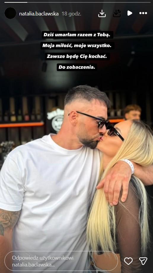 Partnerka Łukasza Litewki przerywa milczenie, fot. Instagram