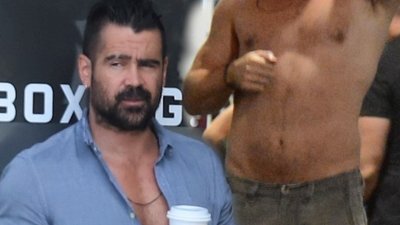 Colin Farrell od tygodni pakuje na siłowni. Trochę mu się przytyło (ZDJĘCIA)