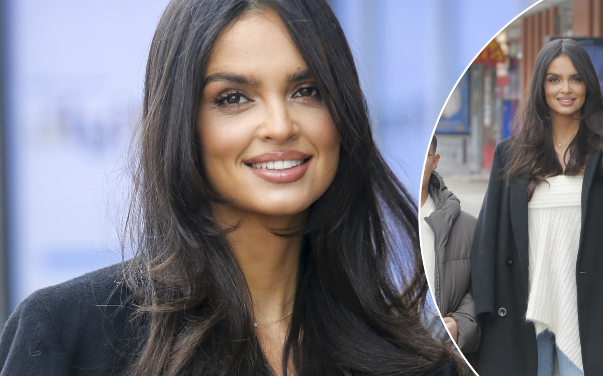 Ciężarna Klaudia El Dursi wraz z synami wychodzi ze studia DDTVN. Pierwszy raz zabrała Dawida i Jana do telewizji! (ZDJĘCIA)