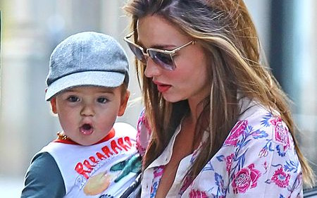 Miranda Kerr z synkiem Flynnem