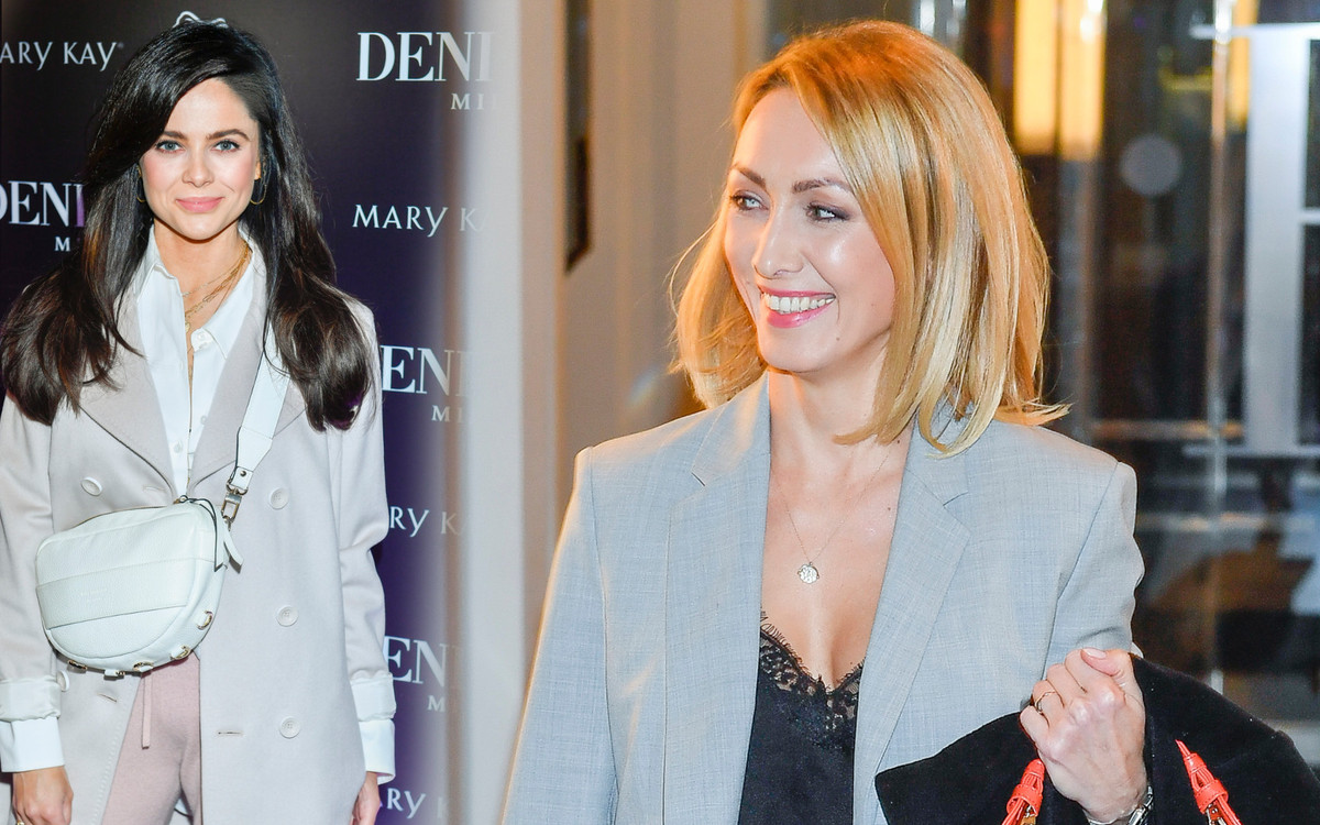 TEN kolor jest teraz TRENDY! Cała na szaro Anna Kalczyńska, pastelowa Gabi Drzewiecka i inne gwiazdy na prezentacji Deni Cler (DUŻO ZDJĘĆ)