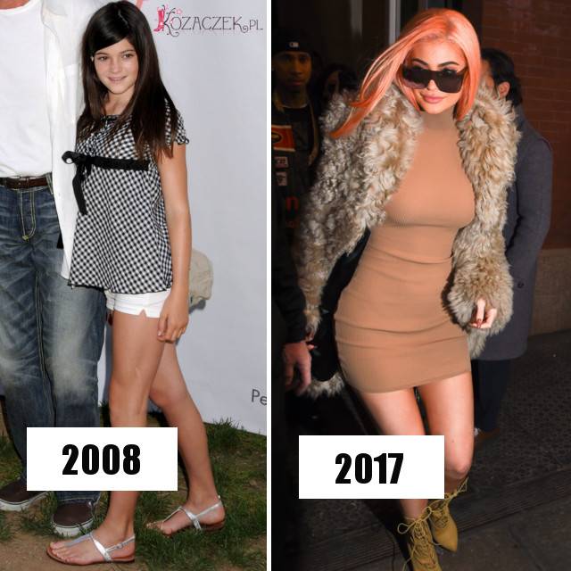 Oto jak pieniądze (i czas) zmieniły Kardashianki i Jennerki