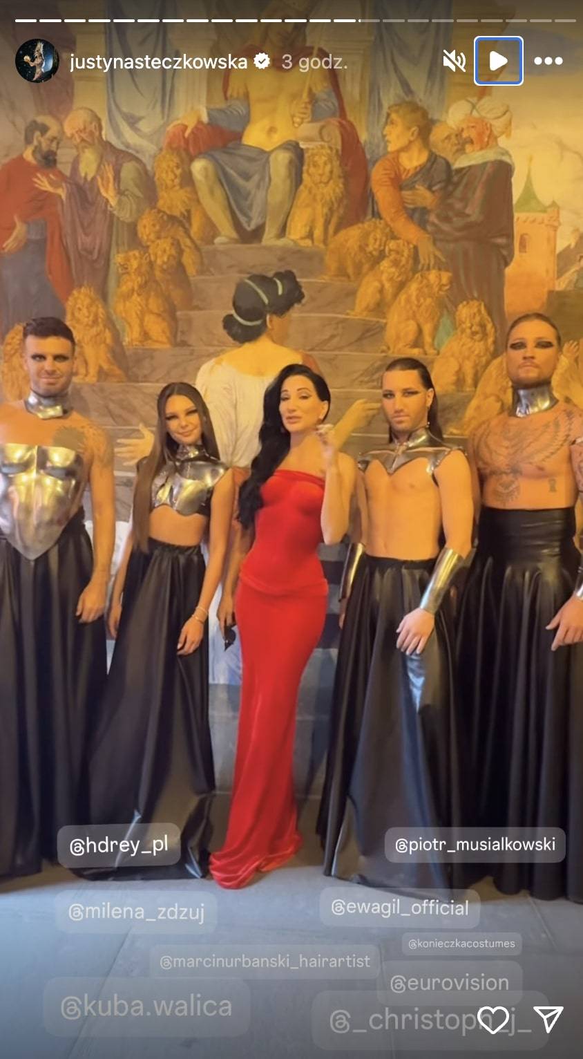 Justyna Steczkowska zachwyca na Ceremonii Otwarcia Eurowizji 2025! Nie zabrakło komentarza DODY (FOTO)