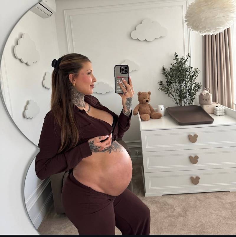 Deynn w 39. tygodniu ciąży pokazała brzuszek i… już myśli o drugim dziecku?!