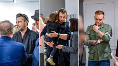 Wernisaż wystawy Tomasza Górnickiego i Łukasza Gawrona. Piękne Beata Ścibakówna i Anna Jurksztowicz