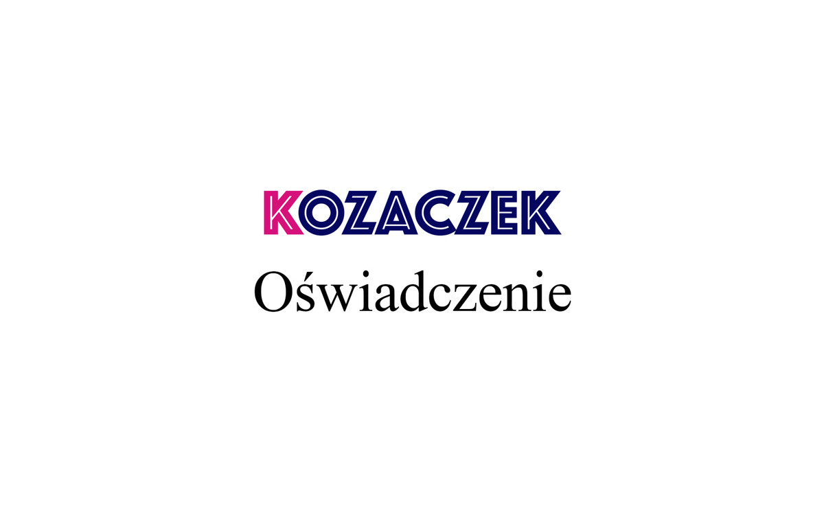 Oświadczenie