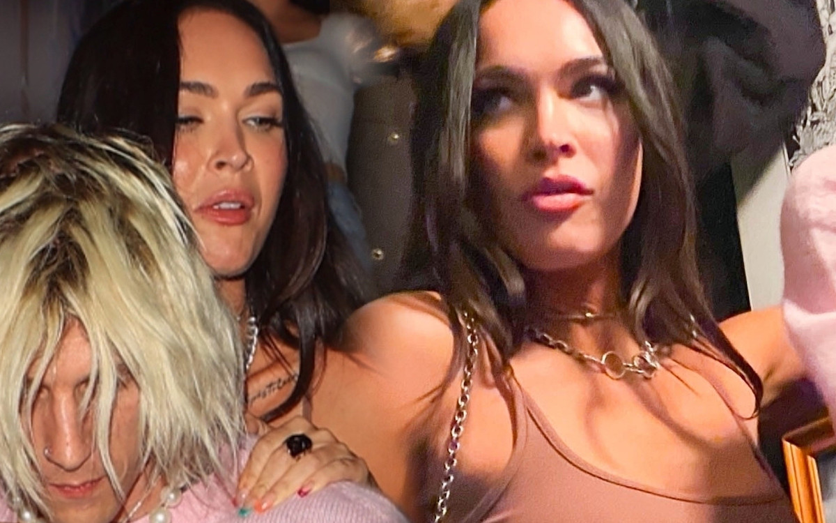 Pijana Megan Fox. Machine Gun Kelly wynosi ją z klubu (ZDJĘCIA)