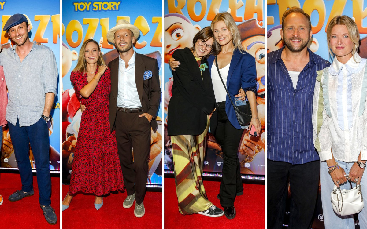 Gwiazdy z dziećmi na premierze bajki. Maja Hyży ze swoimi wszystkimi pociechami, nawet z bliźniakami