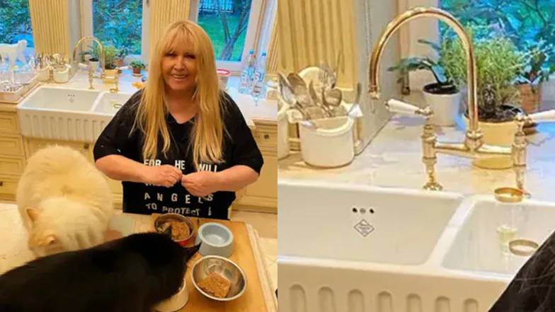 Tak mieszka Maryla Rodowicz. Marmury, złote krany, ale... Coś tam jest nie tak