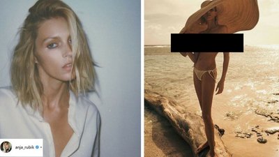 Anja Rubik pokazała nagi biust i PUPĘ na Instagramie… w Święta Wielkanocne