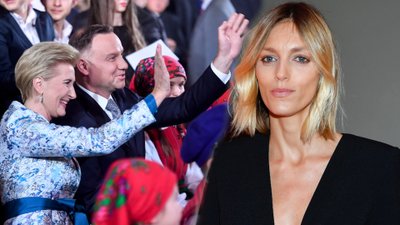 Anja Rubik skomentowała zdjęcie Agaty Dudy. Nie przebiera w słowach